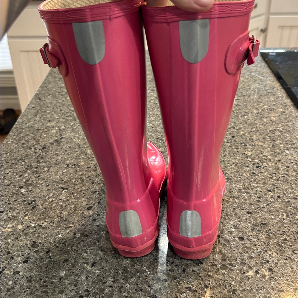 Hunter Vibrant Pink Tall Boots - Picture 4 of 5